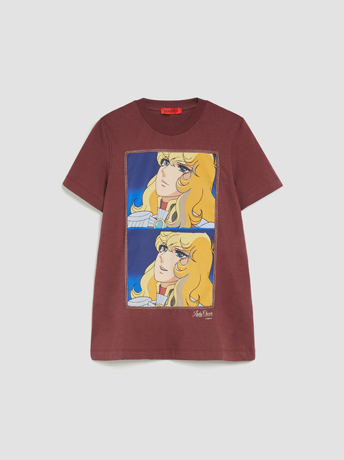 レディ オスカル グラフィック Tシャツ 詳細画像 ボルドー 4